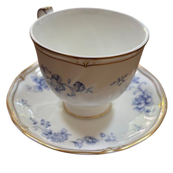 Wedgwood Ashbury footed cup & saucer set porcelain teacup England Porcelain - Picture 5 of 11
